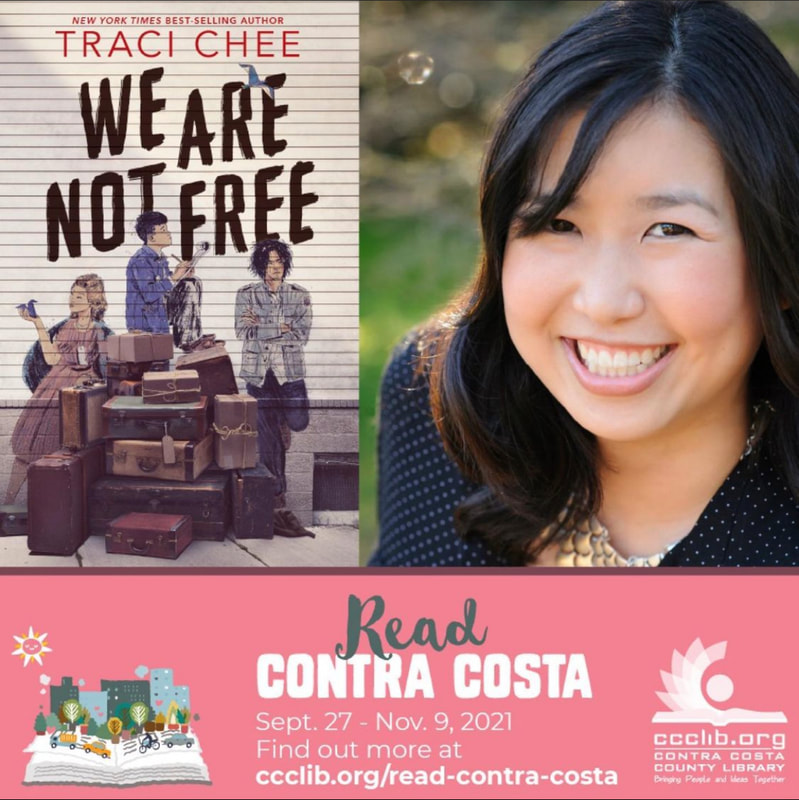 graphic for Read Contra Costa with Traci Chee and her book We Are Not Free