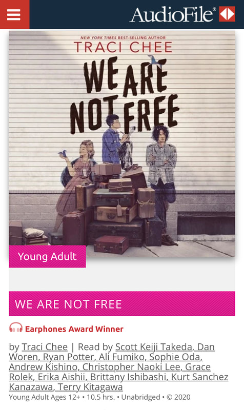 screenshot from Audiofile Magazine's review of We Are Not Free by Traci Chee
