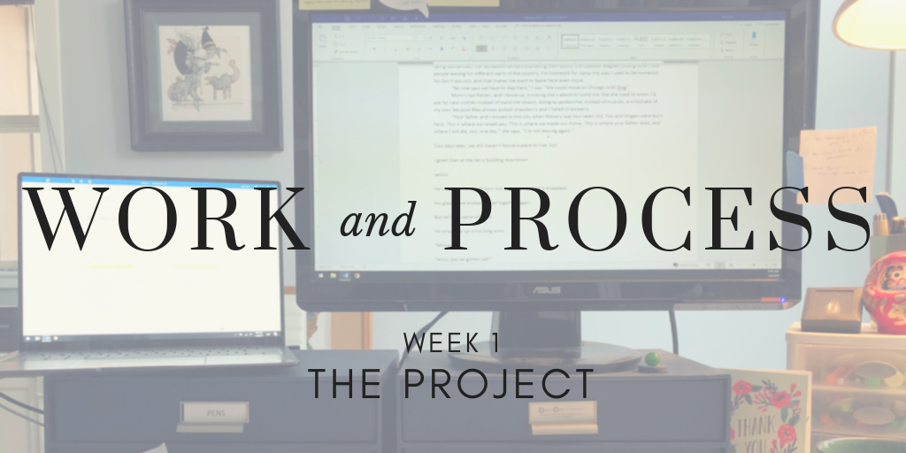 Work and Process, Week 1: The Project